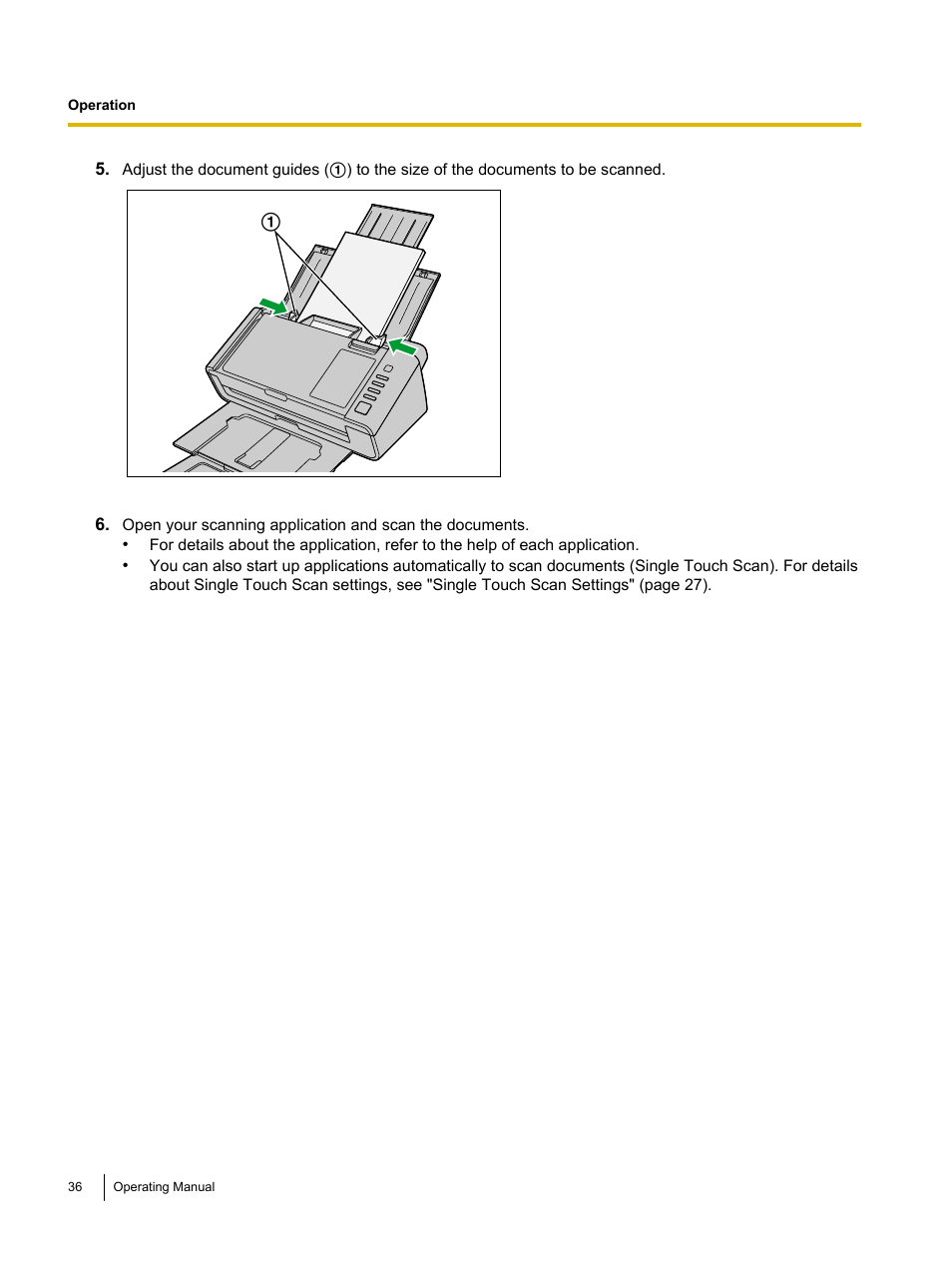 Panasonic KV-S1026C User Manual | Page 36 / 64