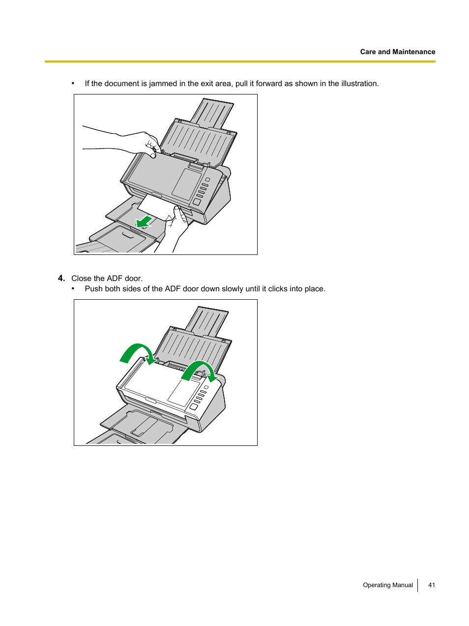 Panasonic KV-S1026C User Manual | Page 41 / 64