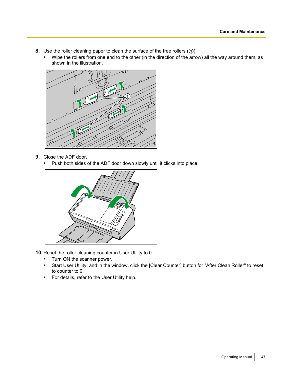 Panasonic KV-S1026C User Manual | Page 47 / 64