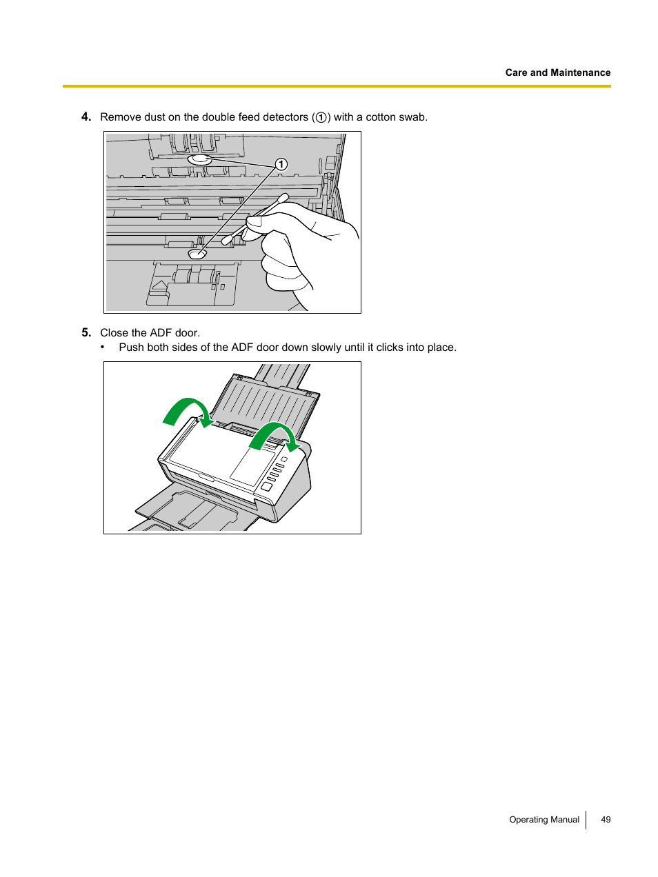 Panasonic KV-S1026C User Manual | Page 49 / 64