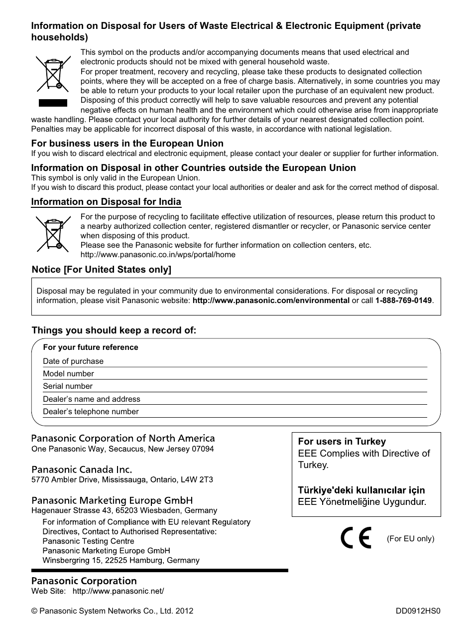 Panasonic KV-S1026C User Manual | Page 64 / 64