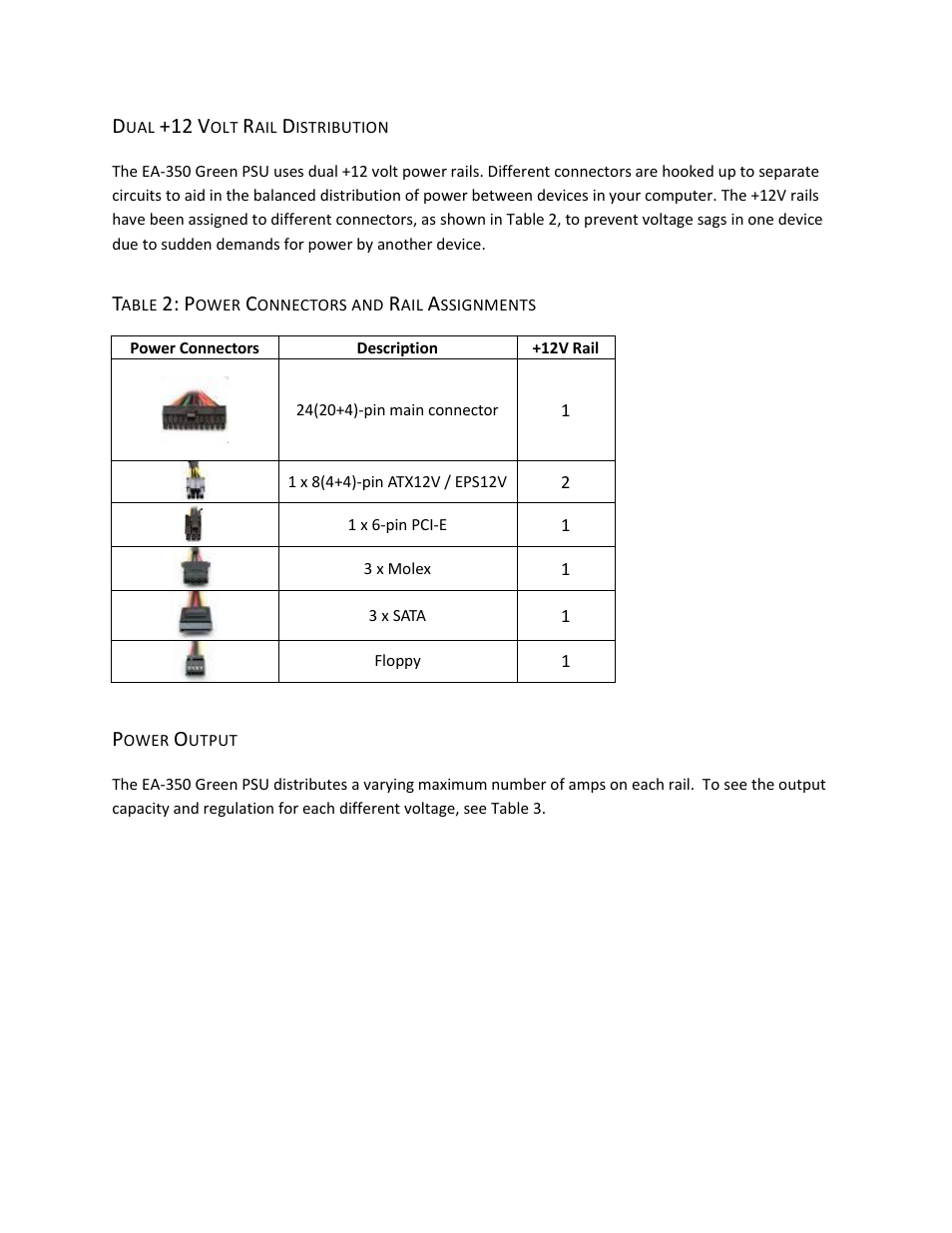 Antec EARTHWATTS 350 GREEN EA-350 User Manual | Page 3 / 6