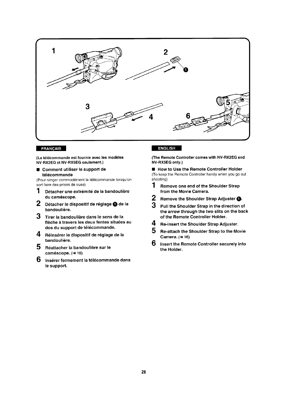 Panasonic NV-RX1-2-5 User Manual | Page 22 / 113