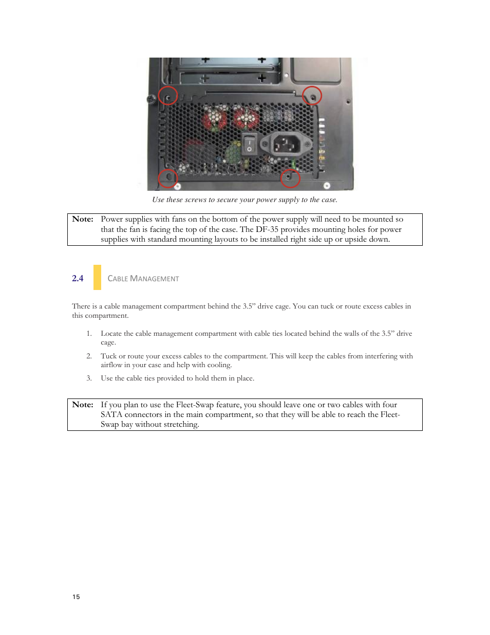 Antec DARK FLEET DF-35 User Manual | Page 15 / 33