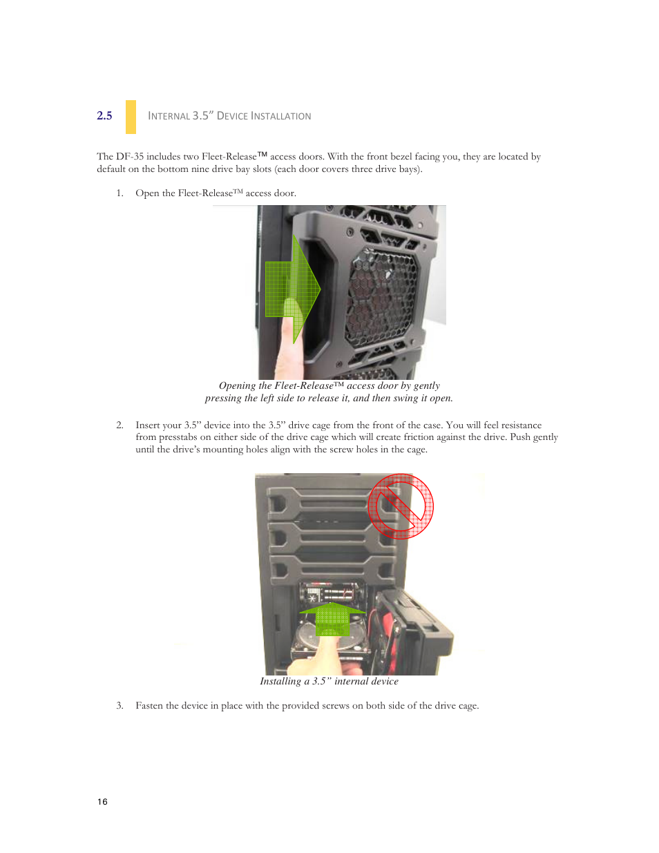 Antec DARK FLEET DF-35 User Manual | Page 16 / 33