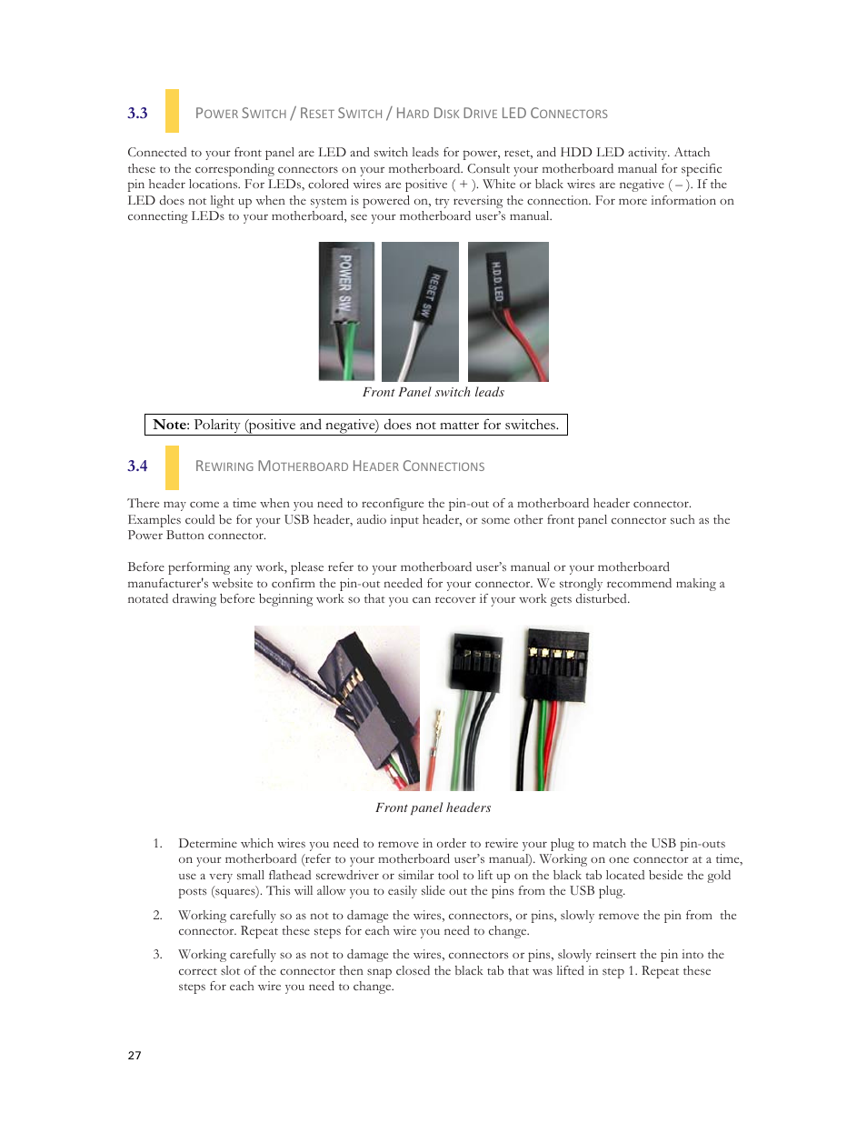 Antec DARK FLEET DF-35 User Manual | Page 27 / 33