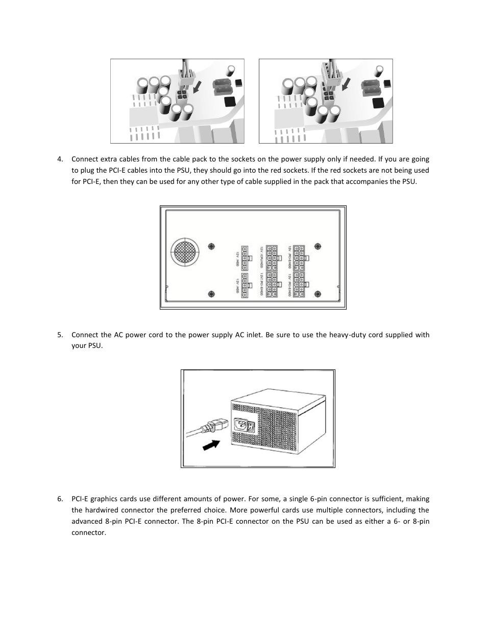 Antec HCG M SERIES HCG-520M User Manual | Page 6 / 8