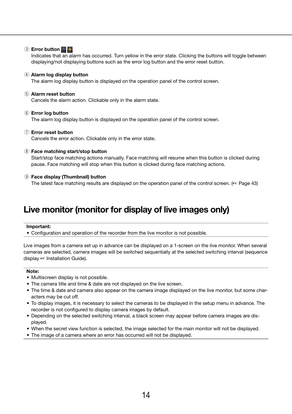 Panasonic WJ-NV200 - User Manual | Page 14 / 97