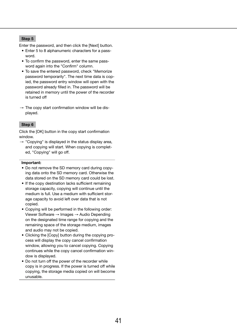 Panasonic WJ-NV200 - User Manual | Page 41 / 97