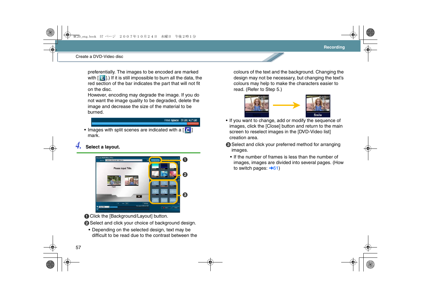 Panasonic VideoCam Suite 1.0 User Manual | Page 57 / 95