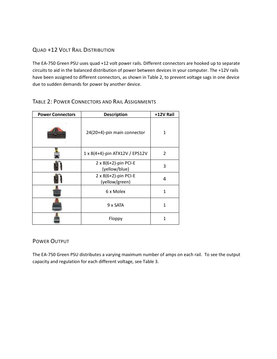 Antec EARTHWATTS 750 User Manual | Page 3 / 7