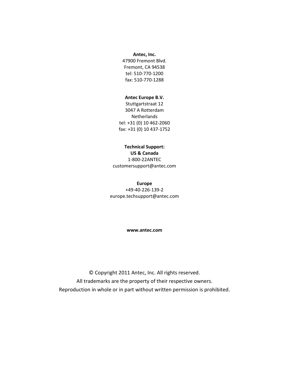 Antec EARTHWATTS 750 User Manual | Page 7 / 7