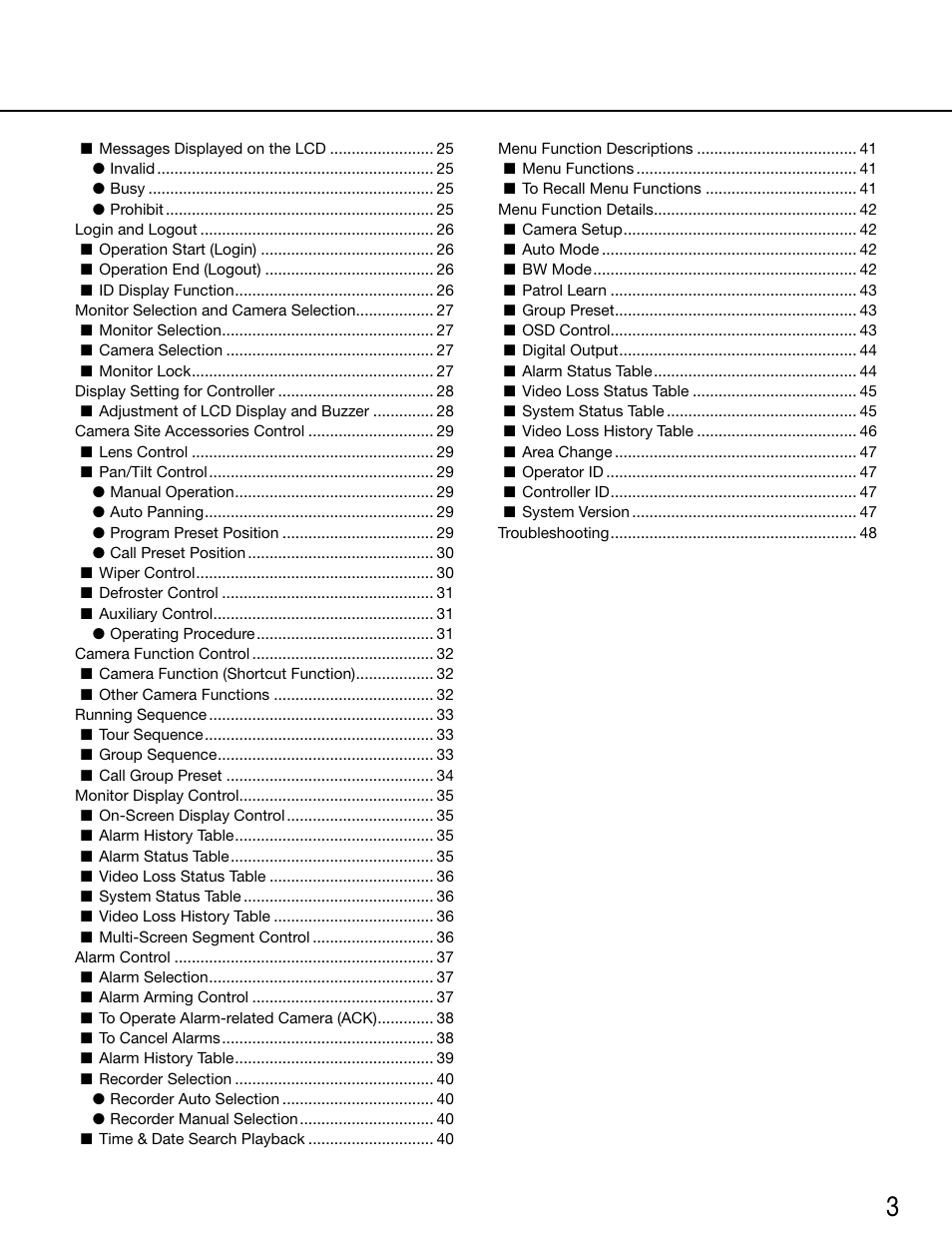 Panasonic WV-ASC970 - User Manual | Page 3 / 49