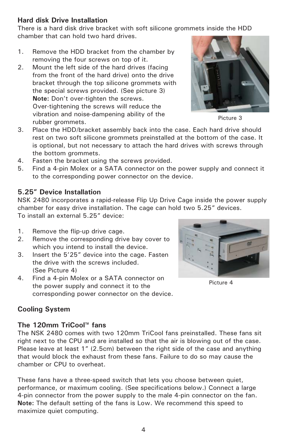 Antec New Solution Series User Manual | Page 5 / 8