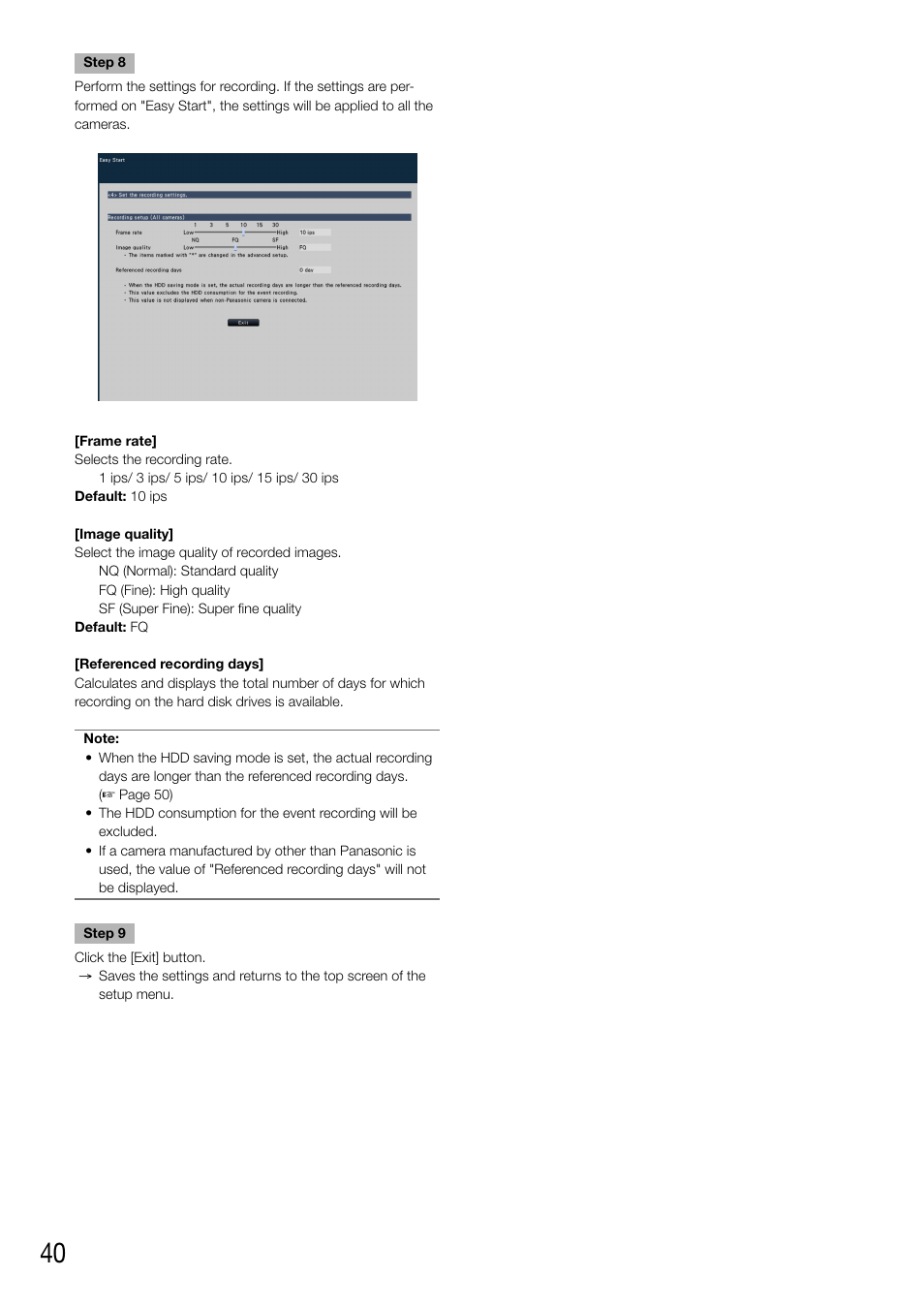 Panasonic WJ-NV200 - User Manual | Page 40 / 94