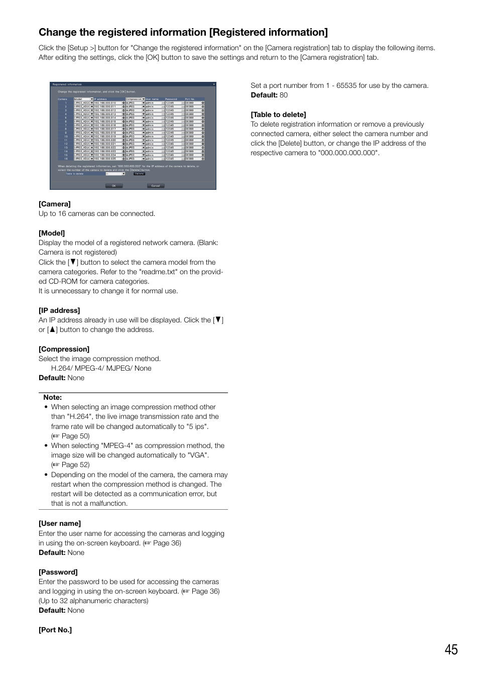 Panasonic WJ-NV200 - User Manual | Page 45 / 94