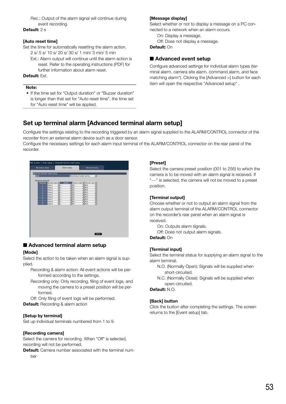 Panasonic WJ-NV200 - User Manual | Page 53 / 94