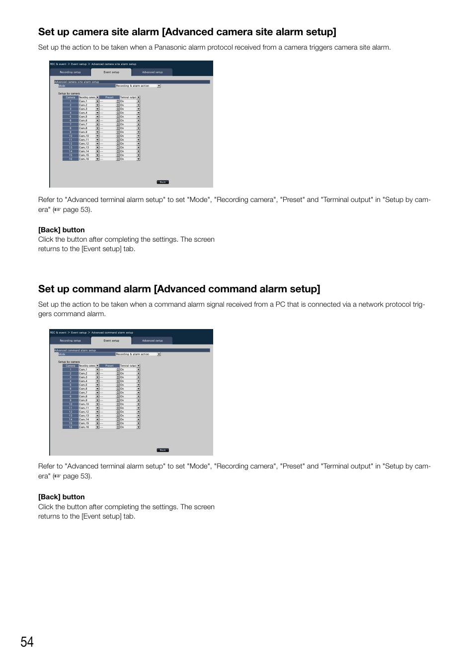 Panasonic WJ-NV200 - User Manual | Page 54 / 94