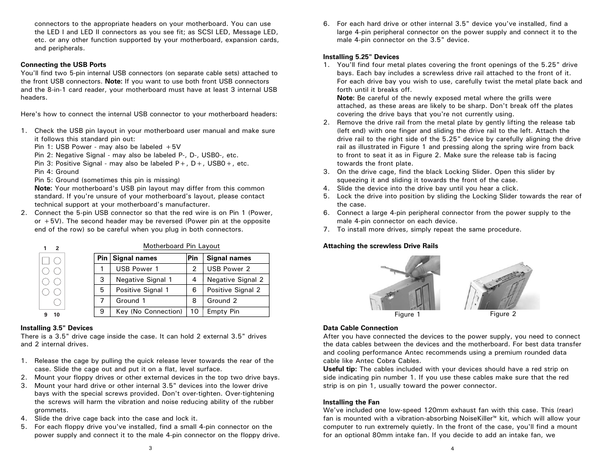 Antec SOLUTION SLK2650-BQE User Manual | Page 3 / 4