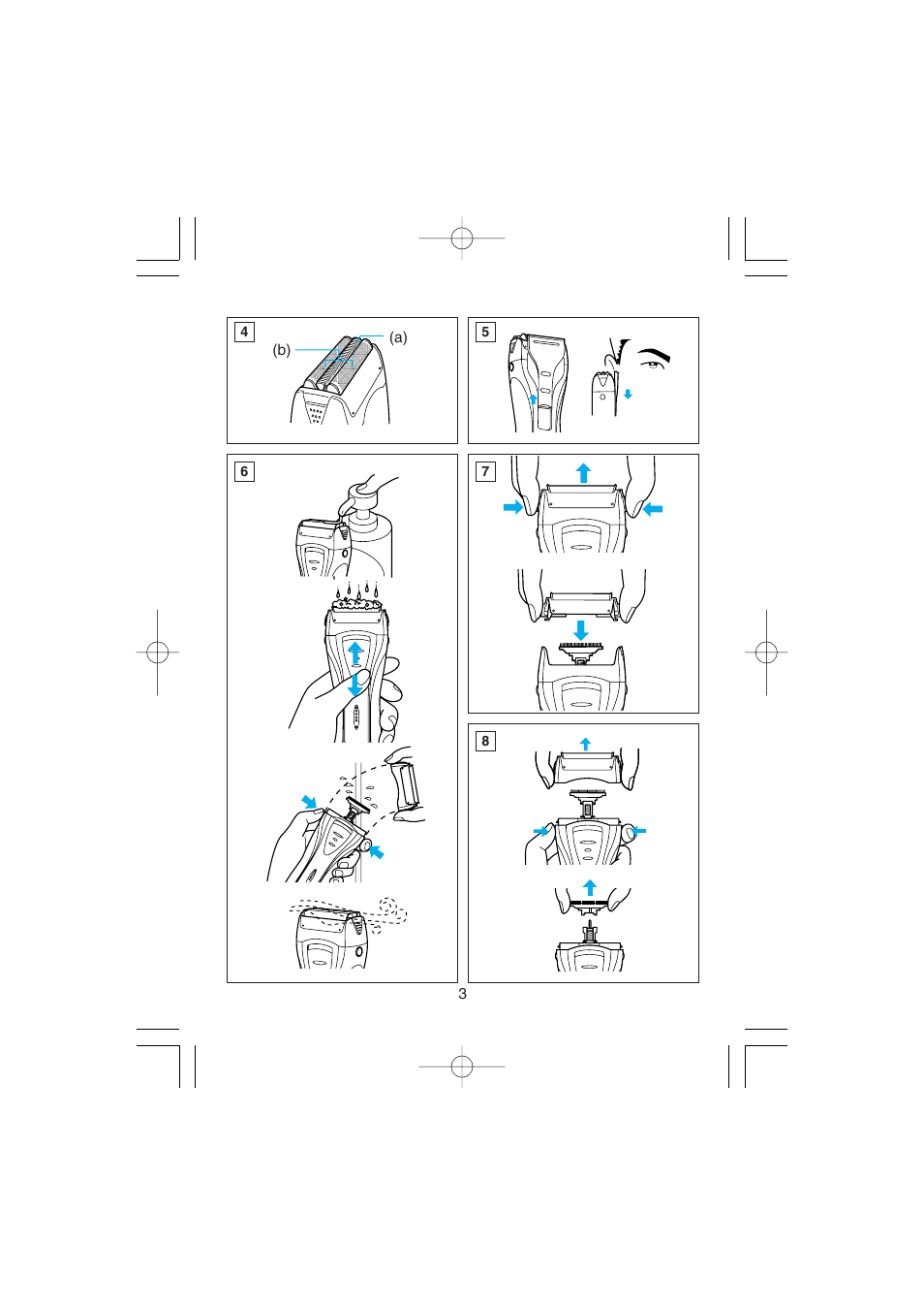 Panasonic ES7017 User Manual | Page 3 / 81