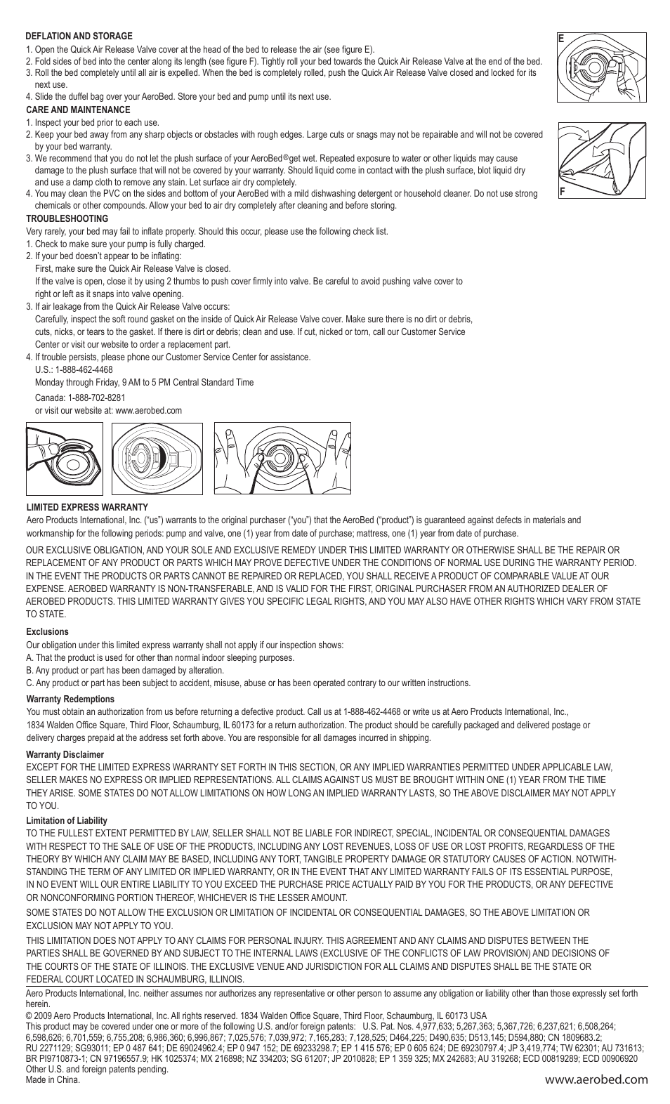 7986-109 nicd rechargeable pump_2.ai | AeroBed All-Terrain User Manual | Page 2 / 2