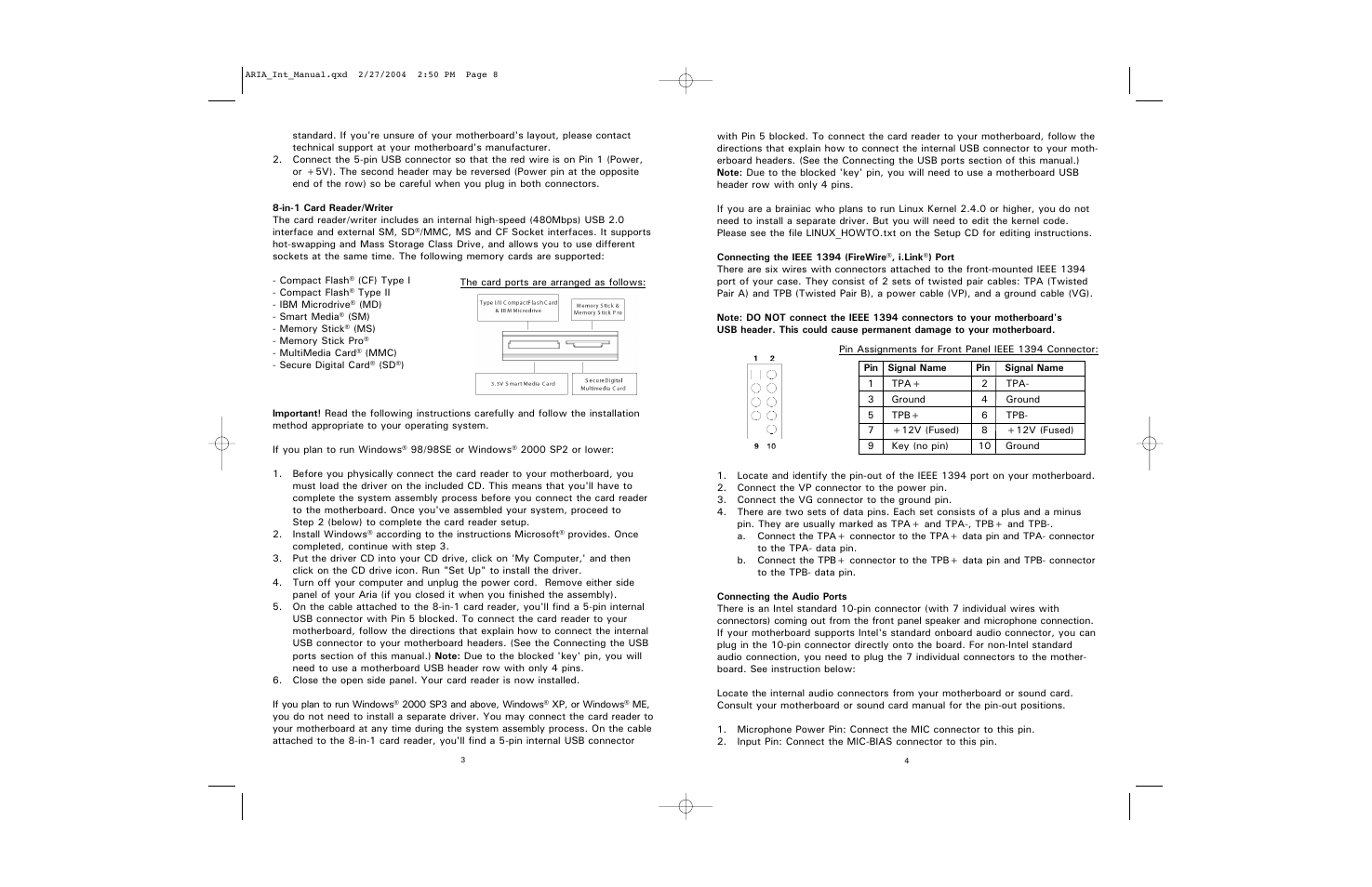 Antec AR300 User Manual | Page 3 / 4