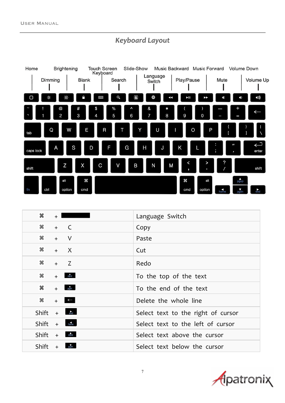 Alpatronix KX100 Bluetooth Keyboard Folio Case User Manual | Page 7 / 8