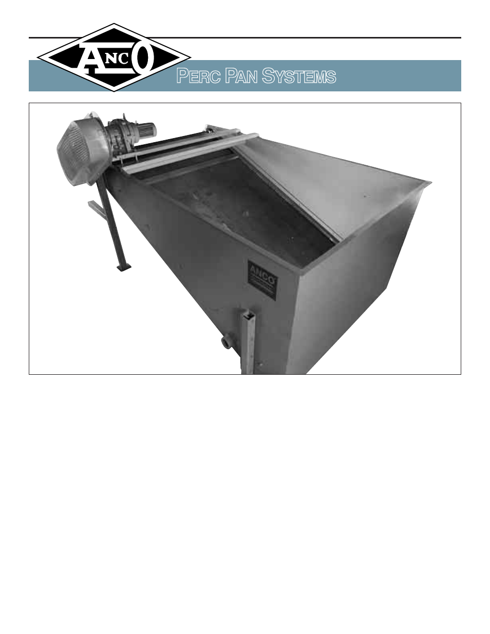 Anco Eaglin A-E 603g Perc Pan User Manual | 2 pages