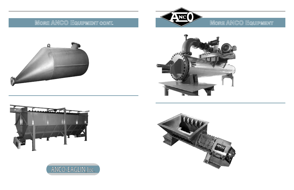 Anco Eaglin Miscellaneous ANCO Equipment User Manual | 2 pages