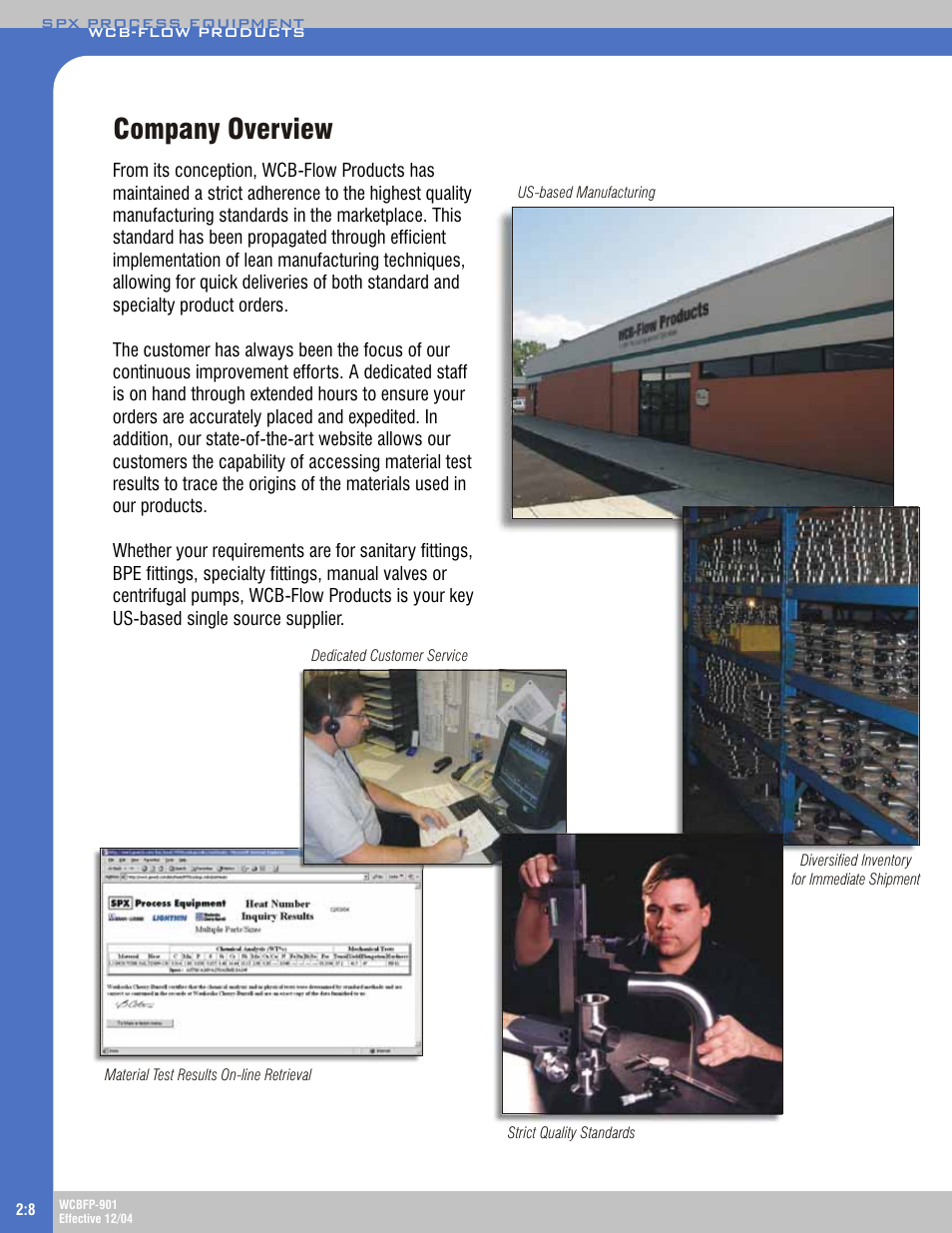 Company overview | Anco Eaglin A-E Cherry Burrell User Manual | Page 2 / 7
