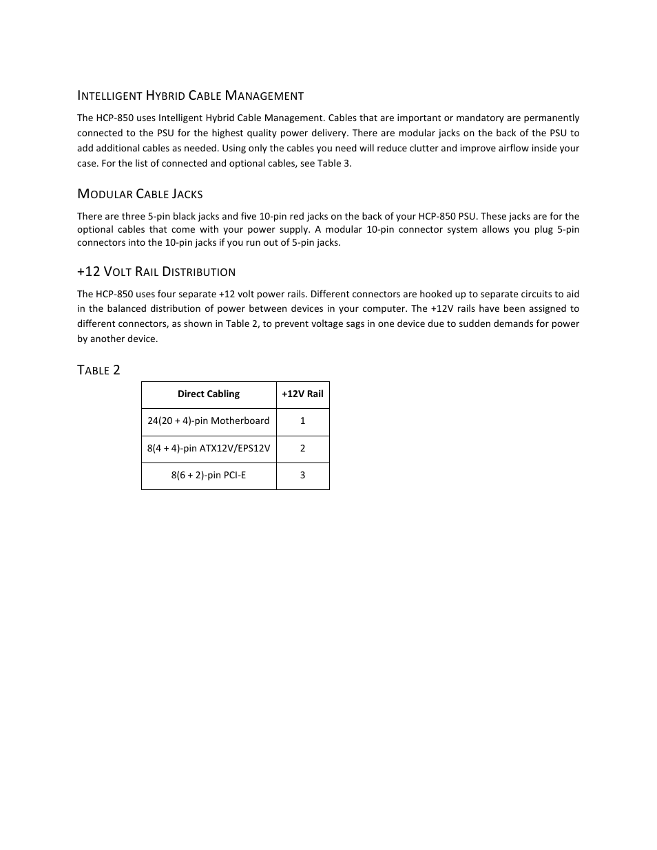 Antec HCP-850 User Manual | Page 4 / 9