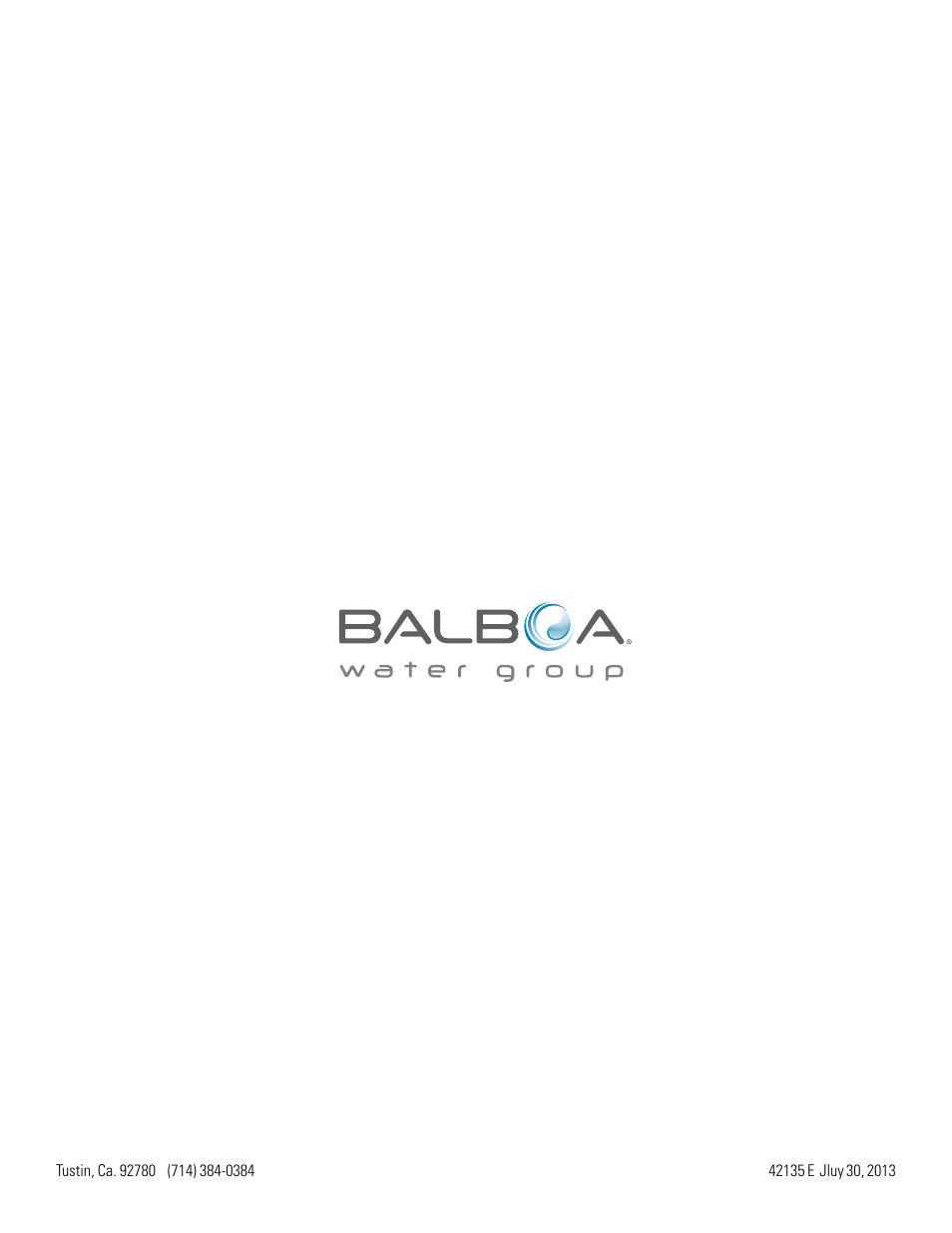Balboa Water Group Titan Bath Control User Manual | Page 66 / 66