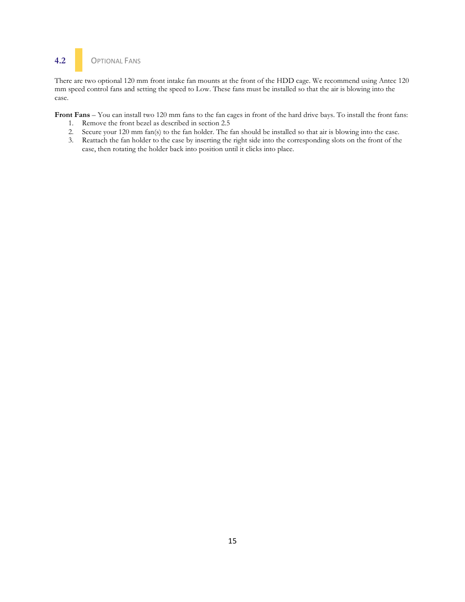 Antec VSK-1000 User Manual | Page 16 / 17