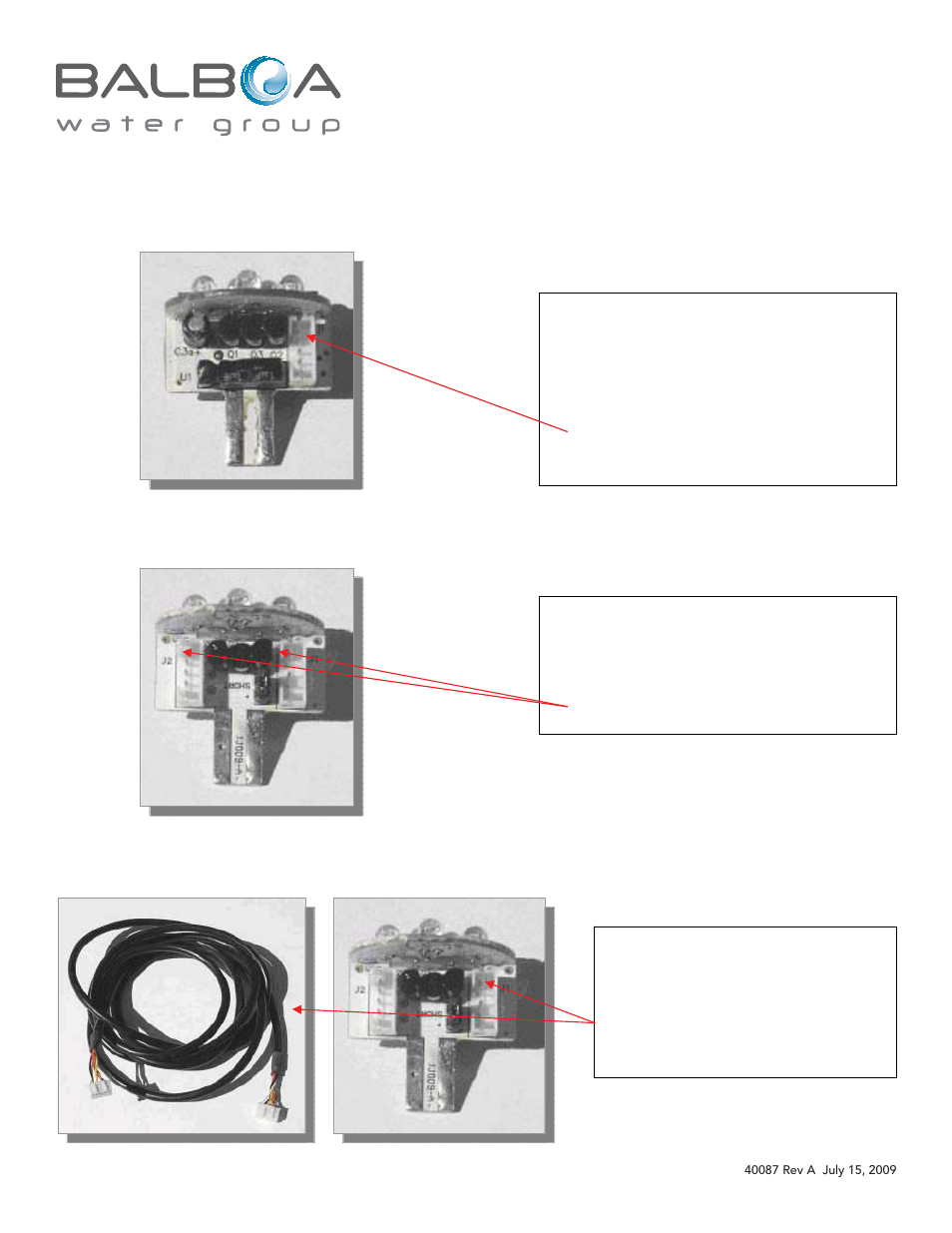 Balboa Water Group LED Part Lighting Identification User Manual | 4 pages