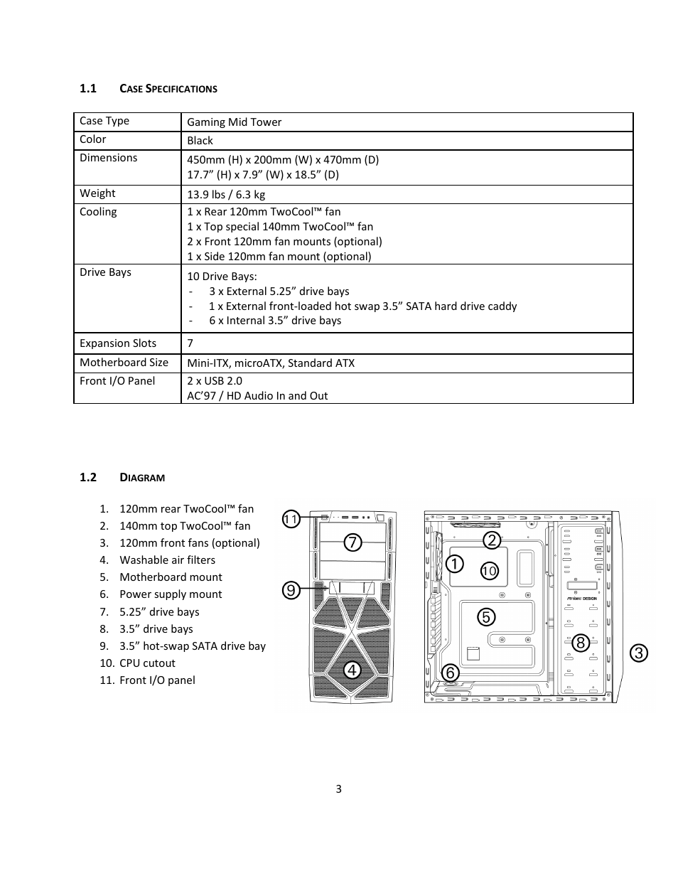 Antec Quiet Computing Two Hundred User Manual | Page 4 / 13