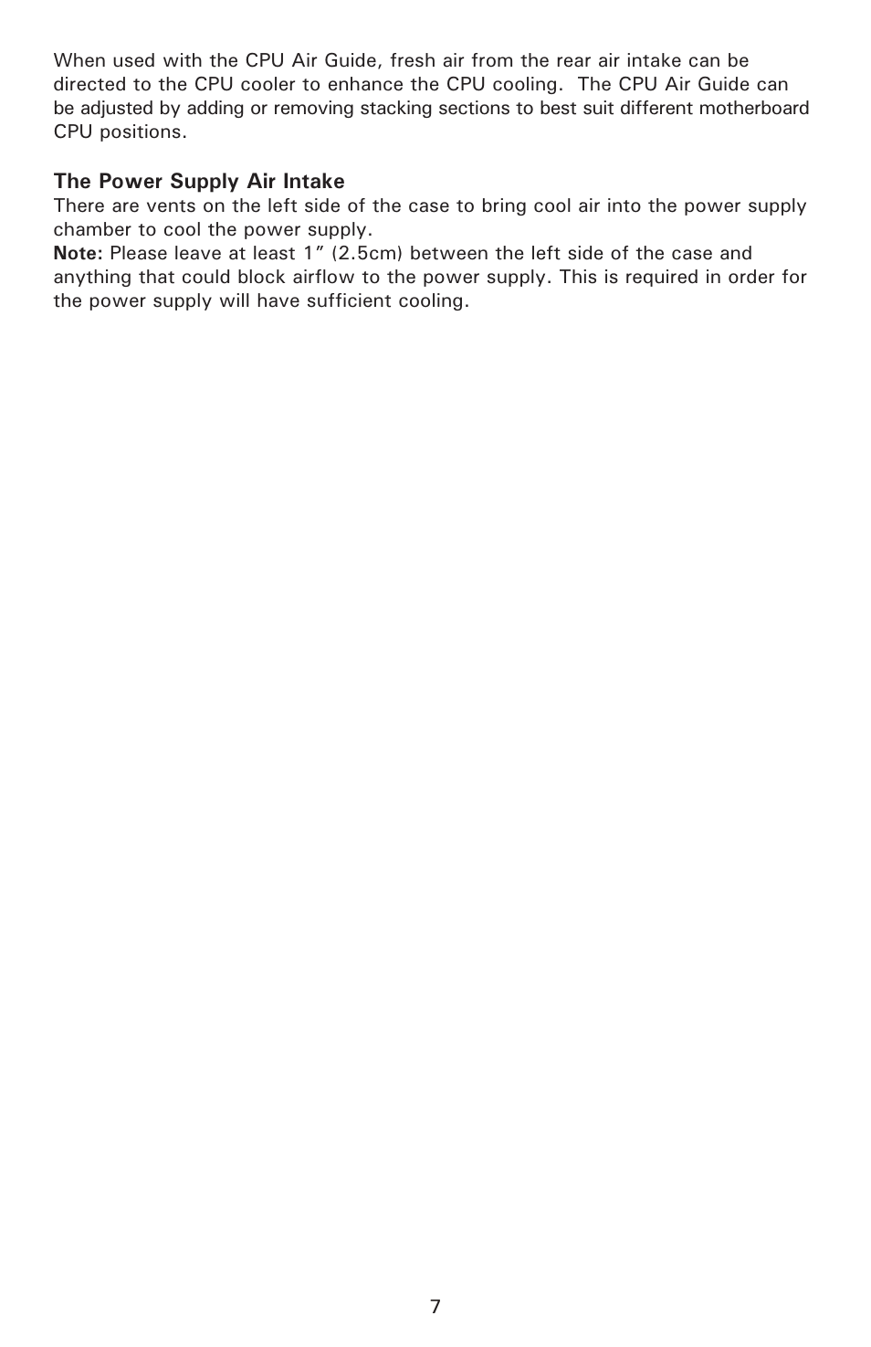 Antec FUSION 430 User Manual | Page 8 / 9