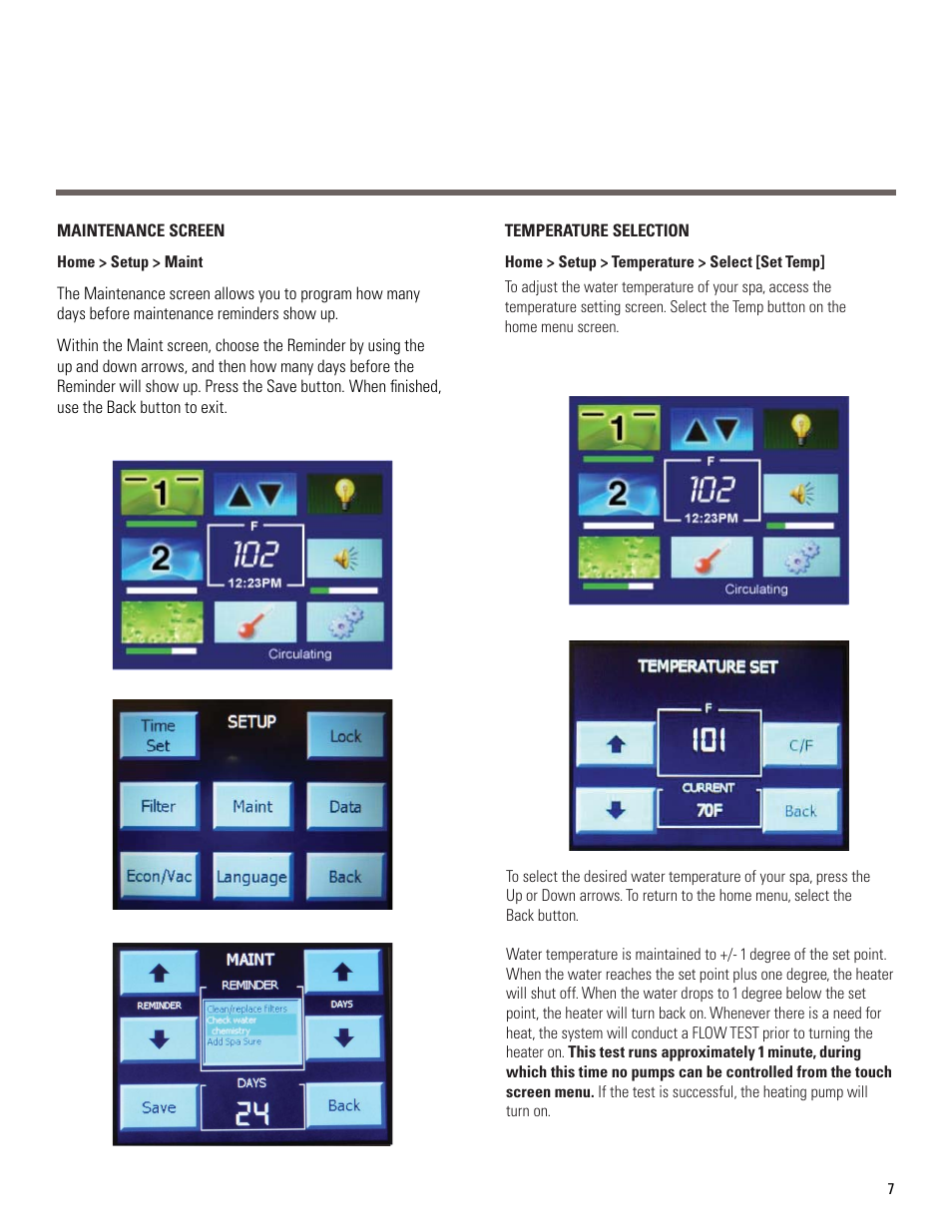 Balboa Water Group LM8 User Manual | Page 7 / 14