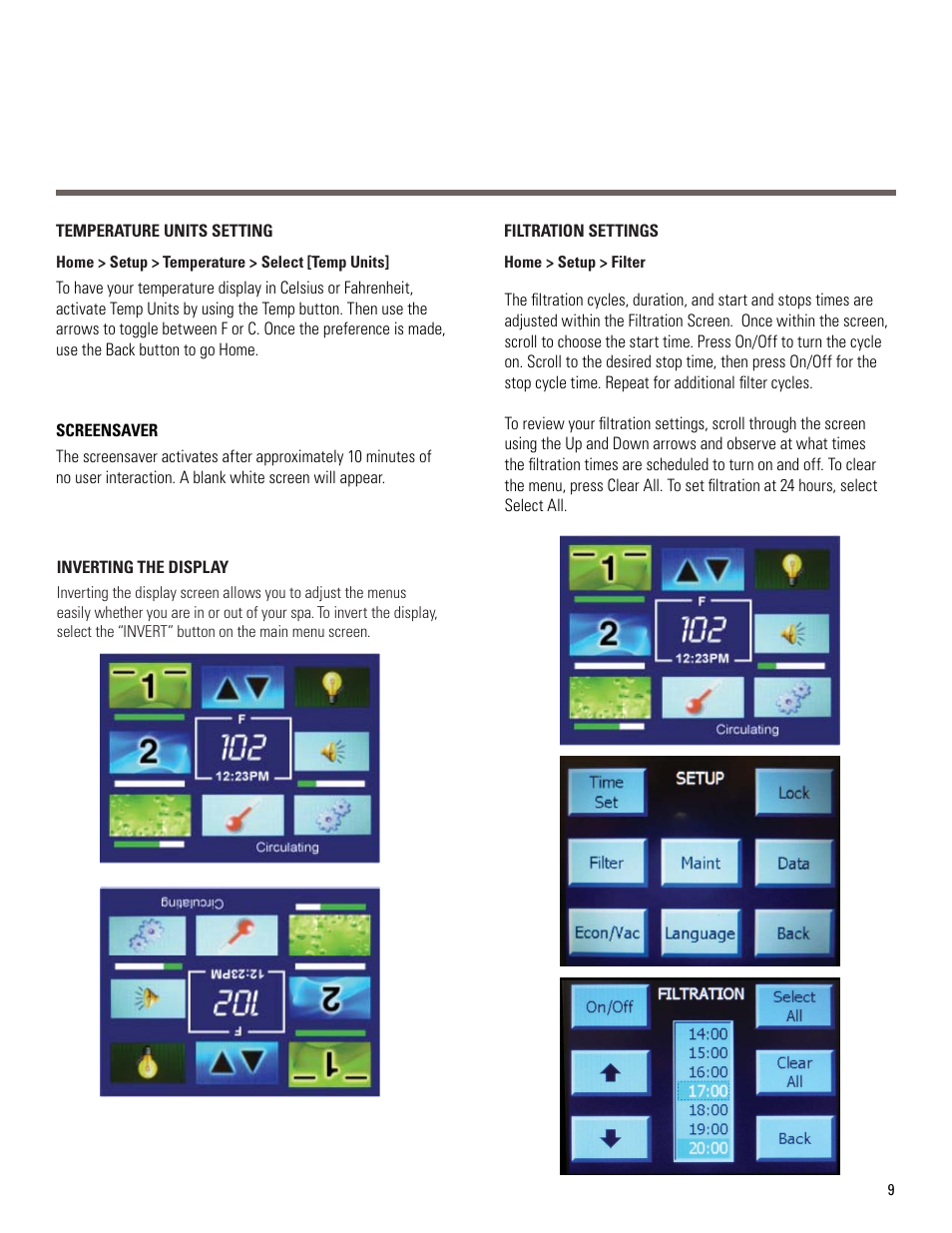 Balboa Water Group LM8 User Manual | Page 9 / 14