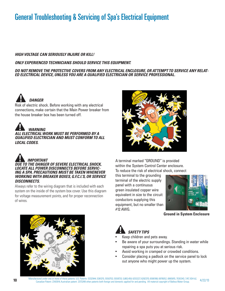 Balboa Water Group BP 60Hz User Manual | Page 10 / 86