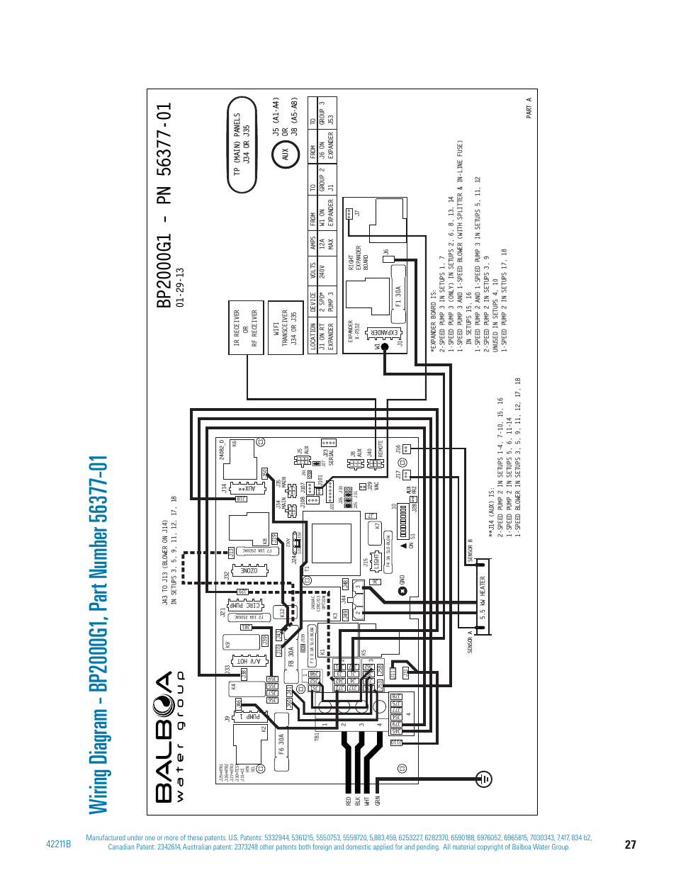 Balboa Water Group BP 60Hz User Manual | Page 27 / 86