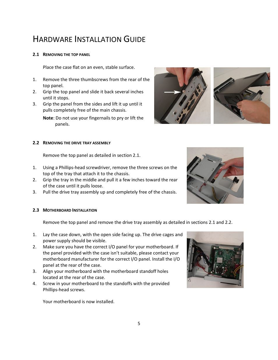 Ardware, Nstallation, Uide | Antec ISK 300-65 User Manual | Page 6 / 11