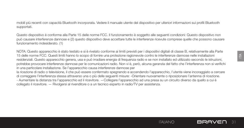 BRAVEN MIRA BY BRAVEN User Manual | Page 31 / 56