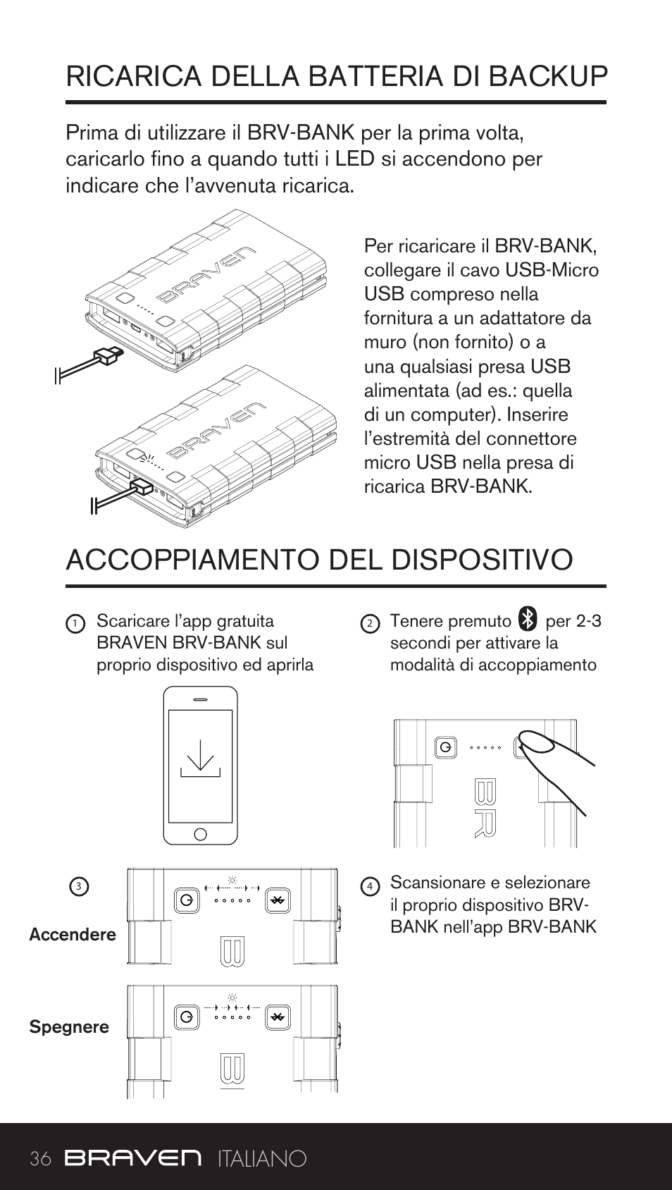 BRAVEN BRV-BANK User Manual | Page 36 / 76