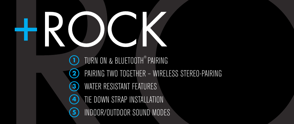 Turn on & bluetooth | BRAVEN BRV-X User Manual | Page 4 / 64