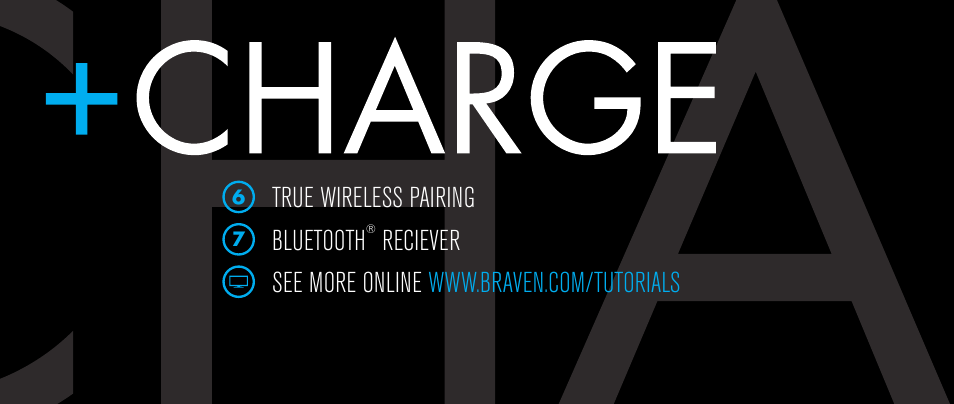 True wireless pairing bluetooth | BRAVEN 710 User Manual | Page 12 / 48