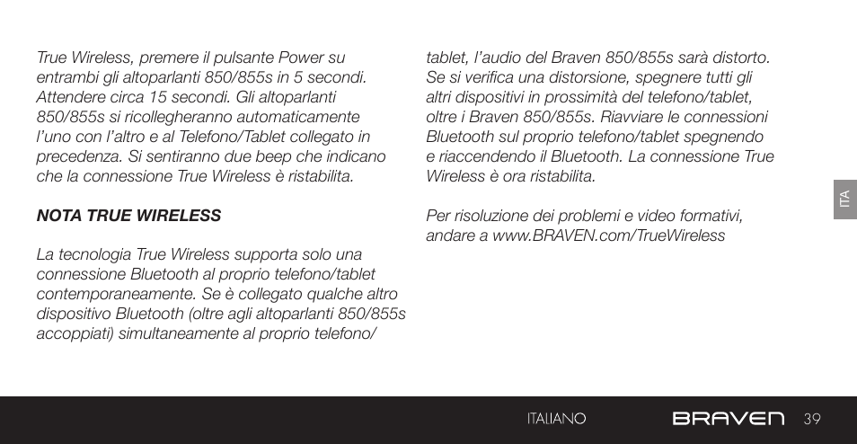 BRAVEN 855S User Manual | Page 39 / 68