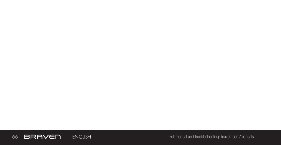 BRAVEN 855S User Manual | Page 66 / 68