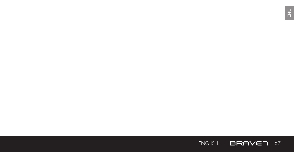BRAVEN 855S User Manual | Page 67 / 68