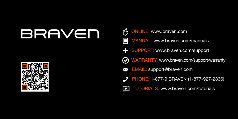 BRAVEN 440 User Manual | Page 8 / 8