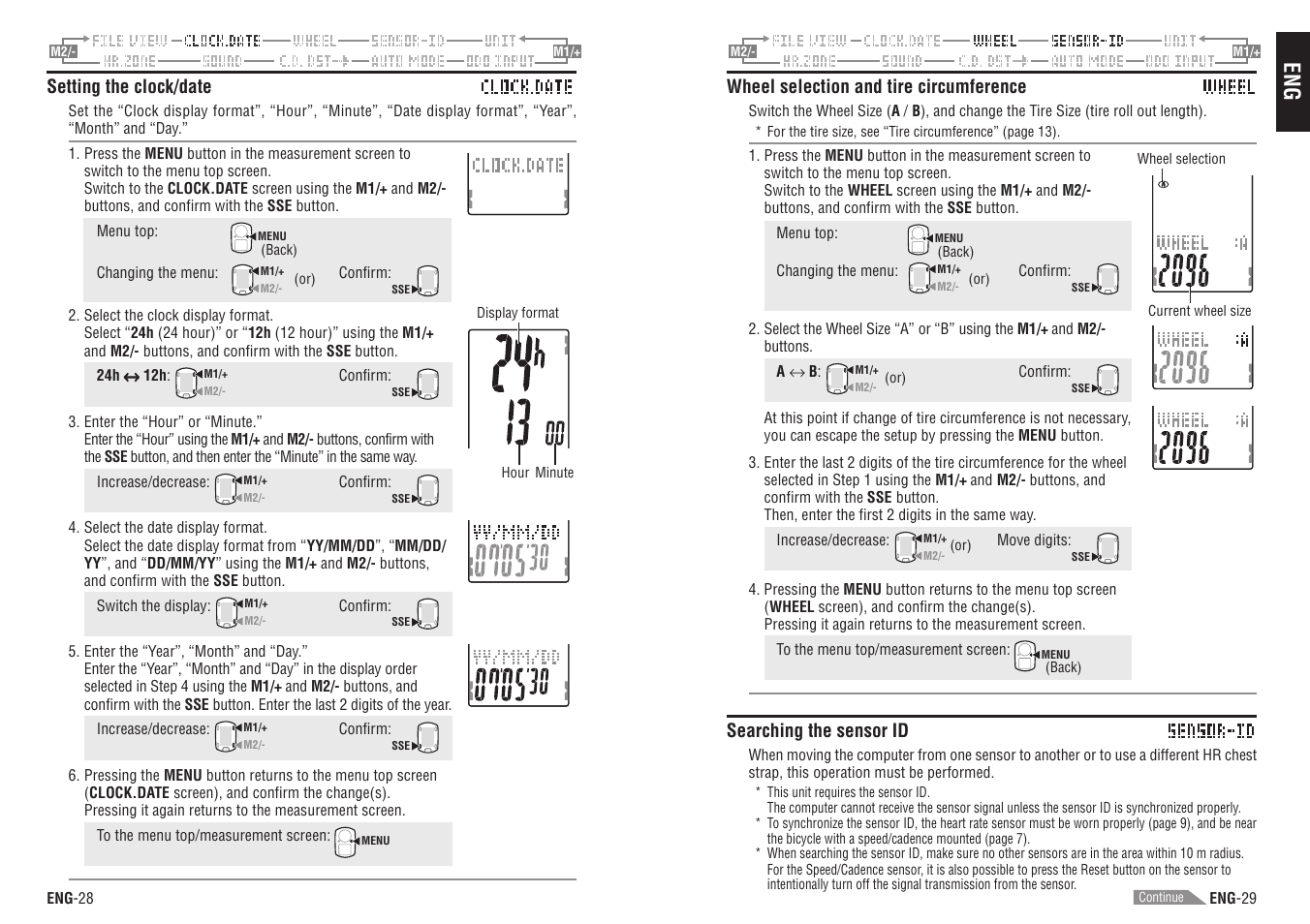 CatEye CC-TR300TW [V3] User Manual | Page 15 / 23